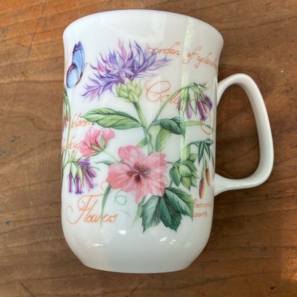 Rose of England Floral fine bone china Mug / tea cup - Picture 1 of 15